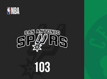 文班貢獻(xiàn)17+13，塔圖姆32+14，波津29+6，馬刺負(fù)于綠軍