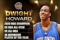 名人堂官方發(fā)布霍華德生涯榮譽(yù)圖：20年總冠軍+3次DPOY+5次籃板王